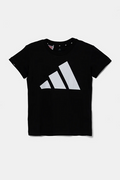 T-shirt ragazzo Adidas Big Logo - Nero