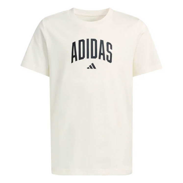 T-Shirt Ragazzo ADIDAS COLLEG T - BIANCO