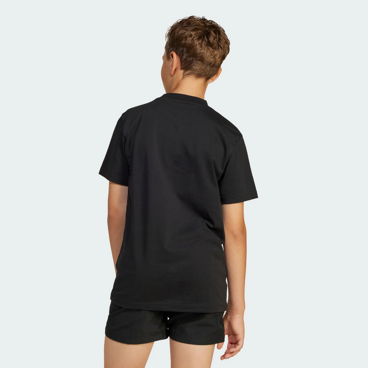 T-Shirt Ragazzo ADIDAS Essentials Junior- NERO