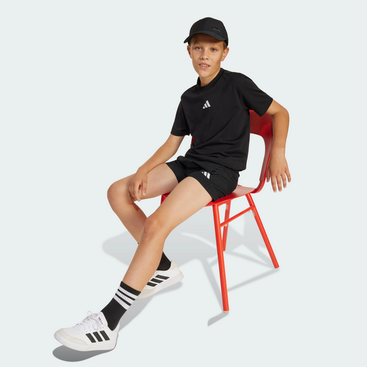T-Shirt Ragazzo ADIDAS Essentials Junior- NERO