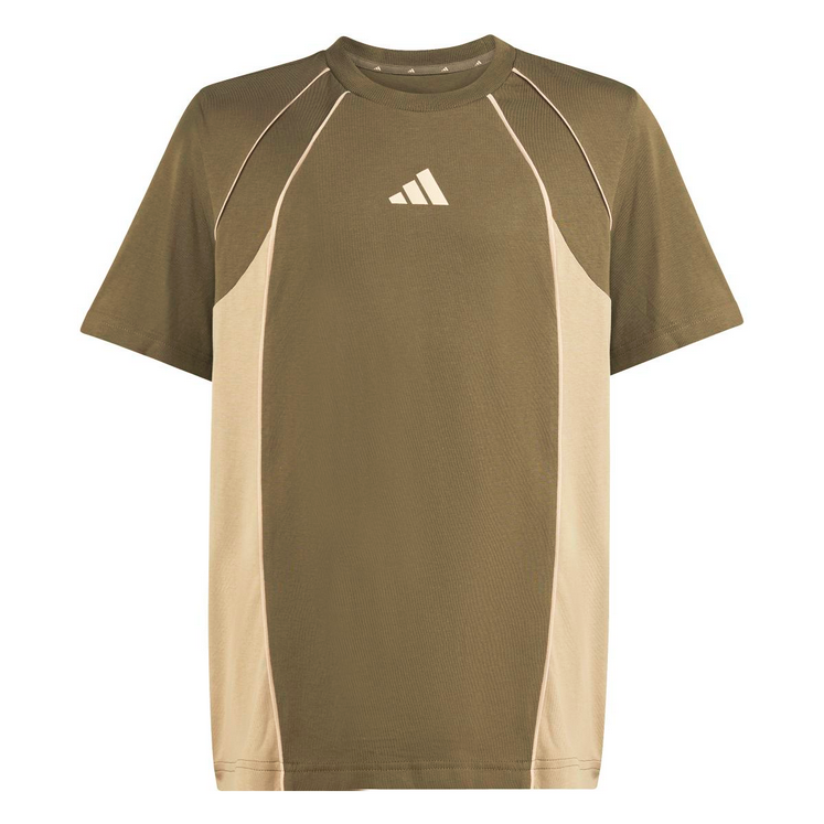 T-Shirt Ragazzo ADIDAS Color Block - VERDE