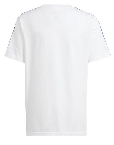 T-shirt Ragazzo Adidas Essentials 3-Stripes - Bianco