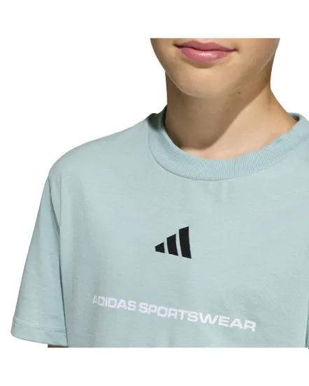 T-shirt RAGAZZO ADIDAS SPORTWEAR - AZZURRO