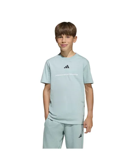 T-shirt RAGAZZO ADIDAS SPORTWEAR - AZZURRO