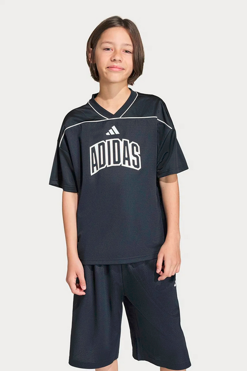 T-Shirt Ragazzo ADIDAS STADIUM - NERO