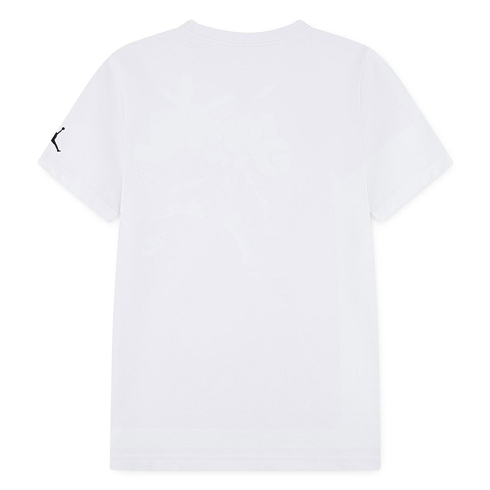 T-shirt Ragazzo Air Jordan JDB MJ Jamming - Bianco