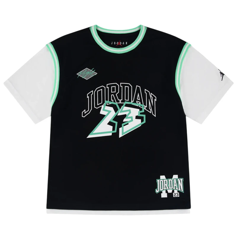 T-shirt  Ragazzo Basket Jordan 23 JERSEY - Nero