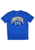 T-shirt ragazzo Converse Club Fashion - azzurro