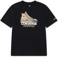T-shirt Ragazzo Converse Graphic Sneaker - Nero