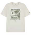 T-shirt Ragazzo Converse Static Background - Beige