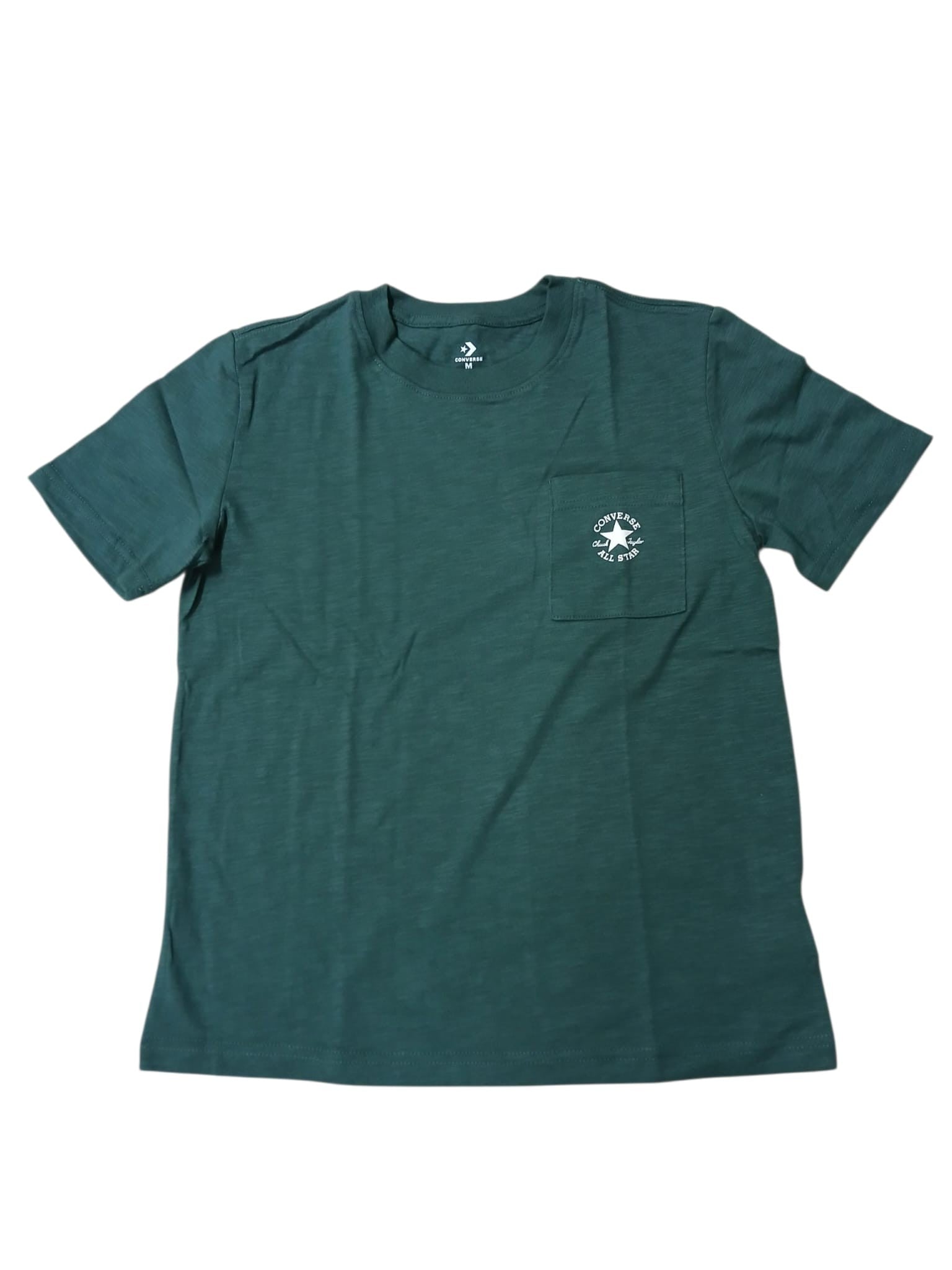 T-shirt Ragazzo Converse Printed - Verde