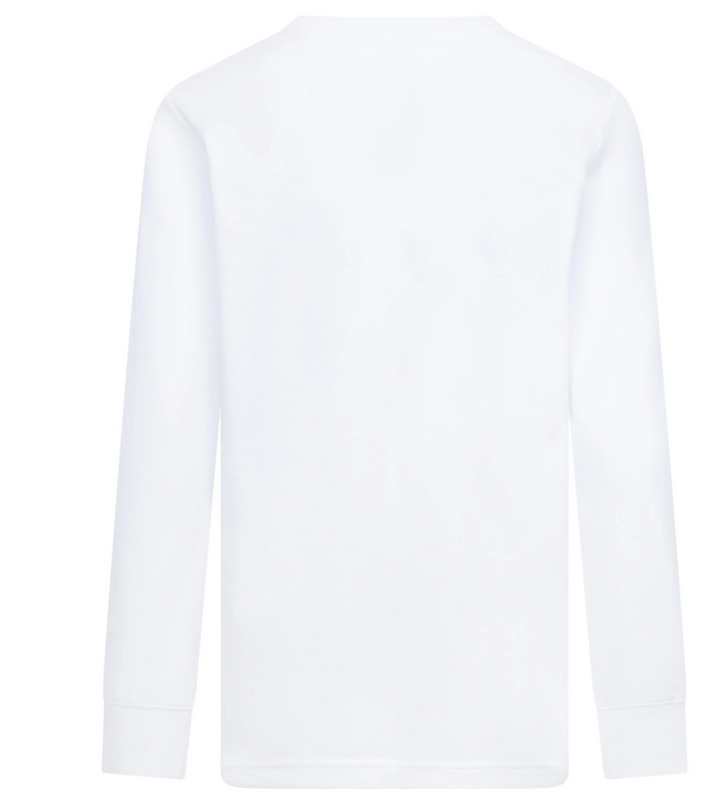 T-shirt ragazzo Jordan Baseline Flight Tee - bianco