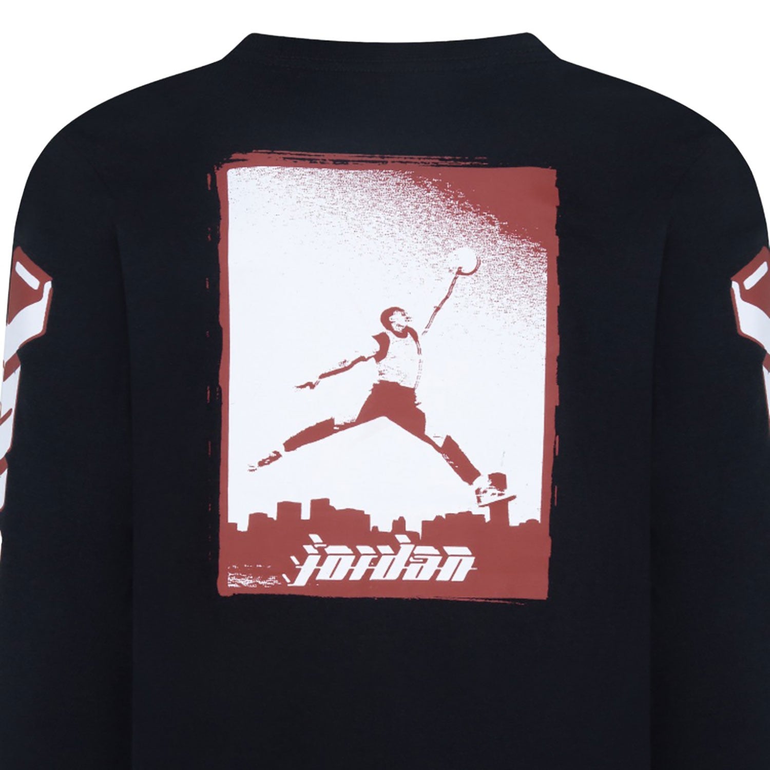 T-shirt ragazzo Jordan Chicago Motion - nero