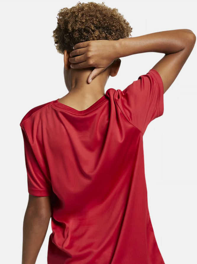 T-shirt Ragazzo Jordan JDB Jumpman Logo Dri-Fit - Rosso
