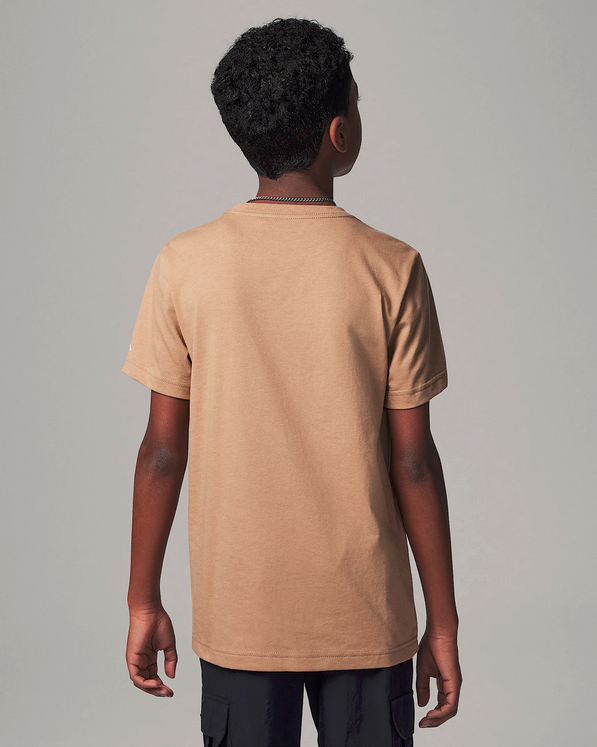 T-shirt Ragazzo Jordan Mvp Aerografata Jumpman - Marrone