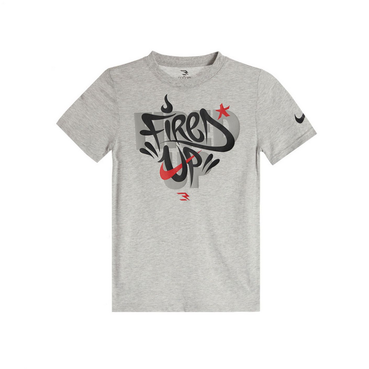 T-shirt Ragazzo Nike Graffiti Tee - Grigio