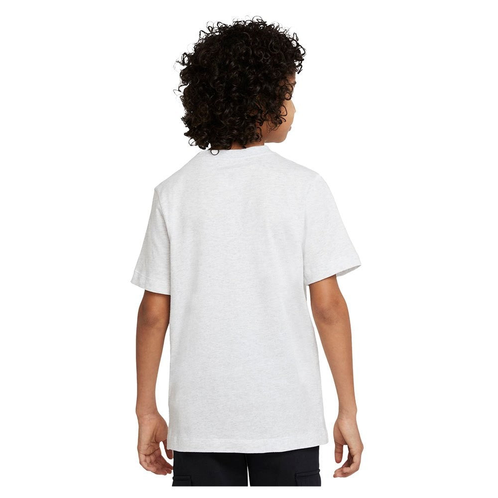 T-SHIRT RAGAZZO NIKE SPORTSWEAR 100% COTONE-GRIGIO-DO1808-051