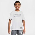 T-shirt Ragazzo Nike Swoosh Dri-Fit - Bianco