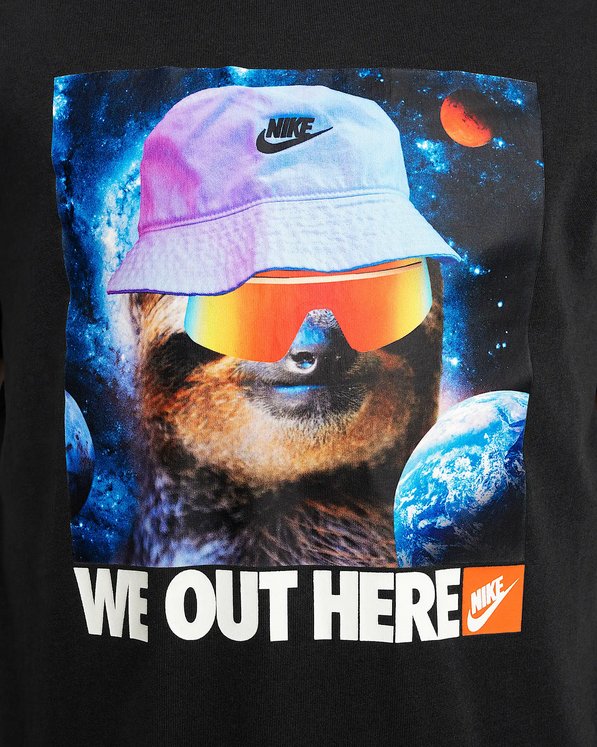 T-shirt Ragazzo Nike Tee Sloth - Nero