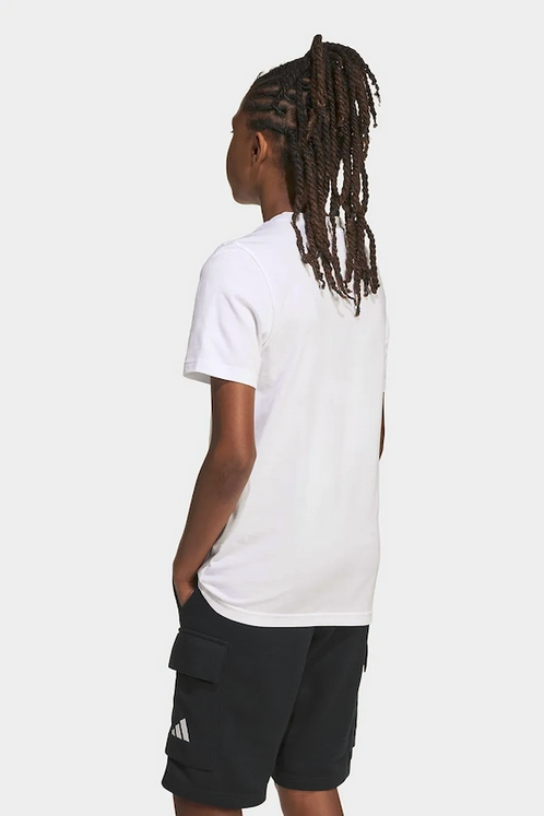 T-shirt Unisex Adidas CAMO TRAIN - Bianco