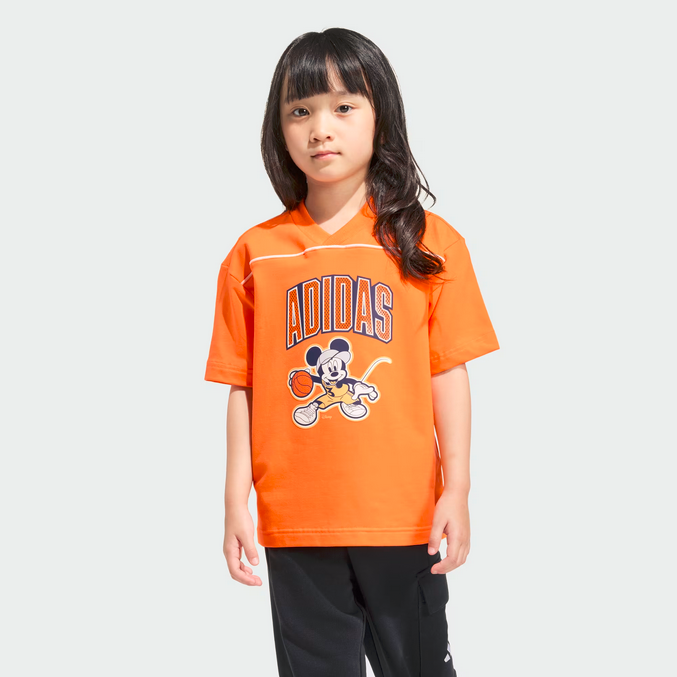 T-shirt unisex Adidas DISNEY MICKEY MOUSE- ARANCIO