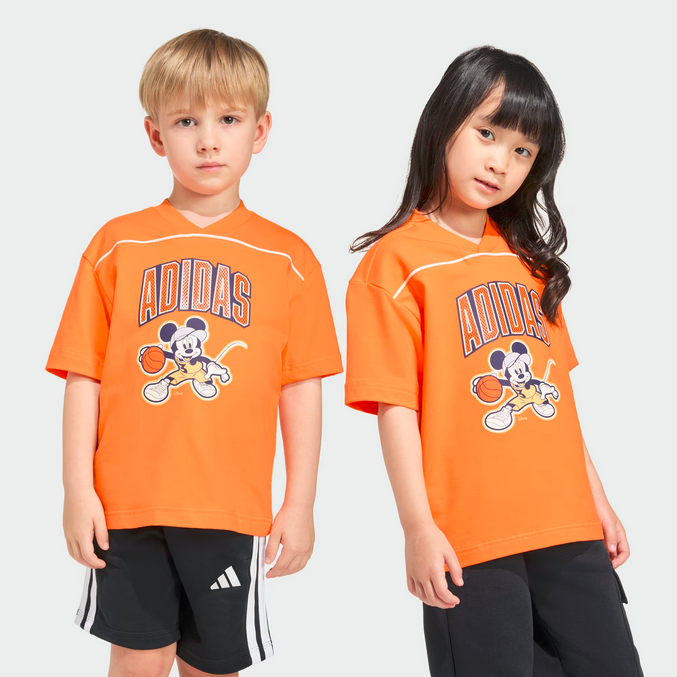T-shirt unisex Adidas DISNEY MICKEY MOUSE- ARANCIO
