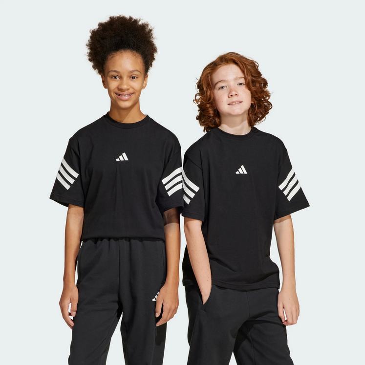 T-shirt Unisex Adidas Future Icons 3-Stripes Tee - Nero