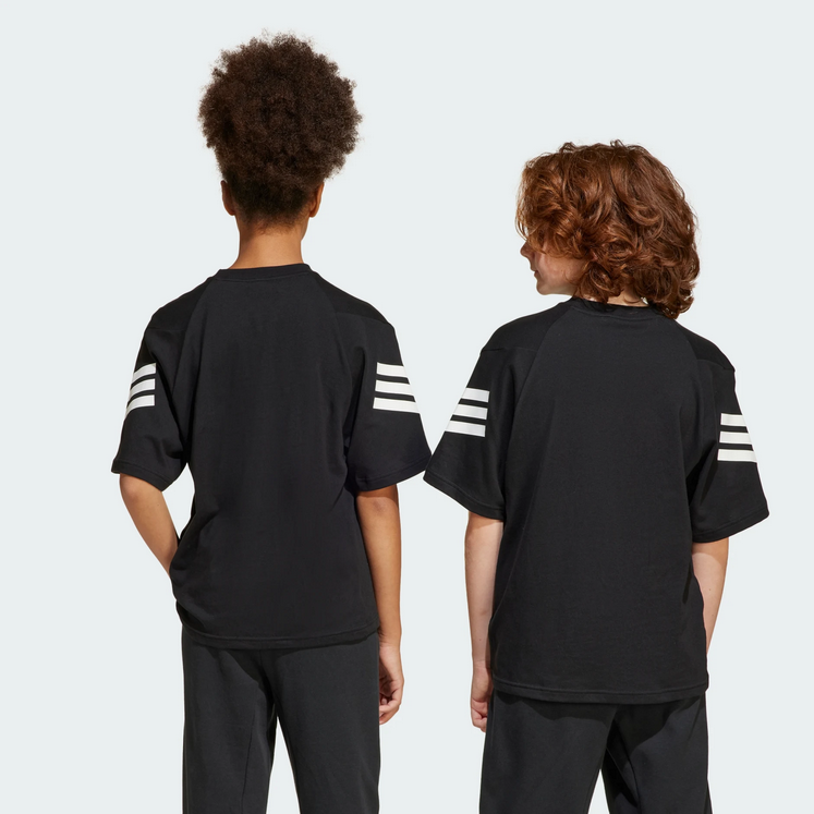 T-shirt Unisex Adidas Future Icons 3-Stripes Tee - Nero