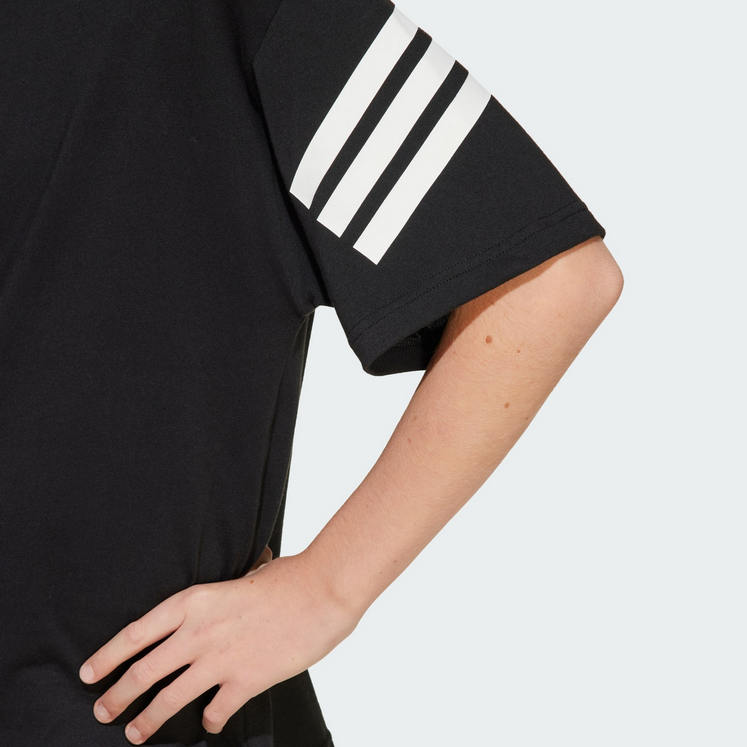 T-shirt Unisex Adidas Future Icons 3-Stripes Tee - Nero