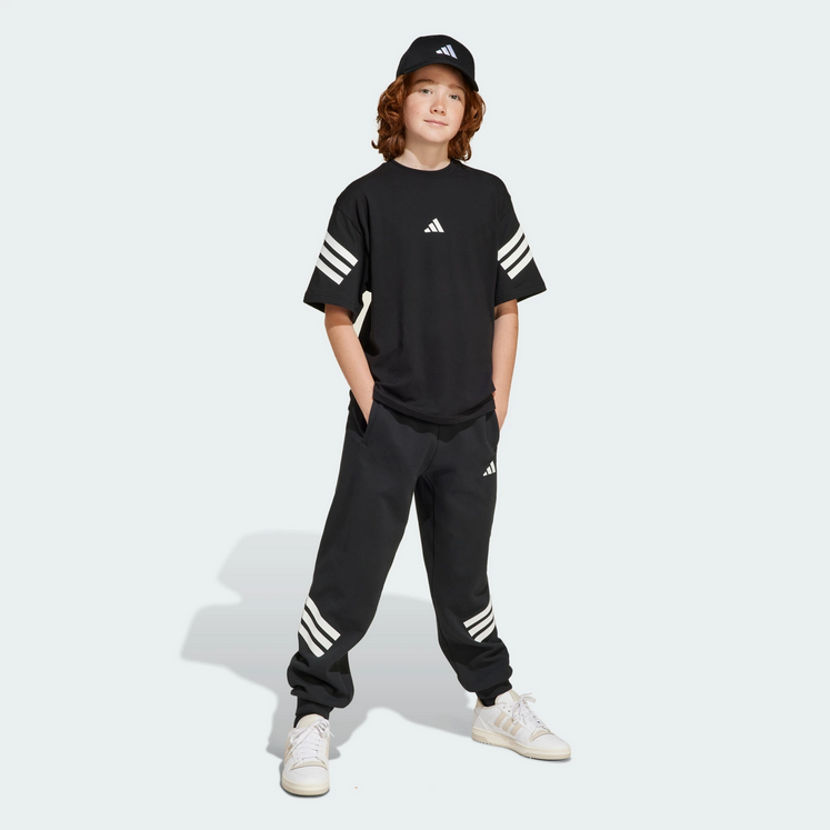 T-shirt Unisex Adidas Future Icons 3-Stripes Tee - Nero