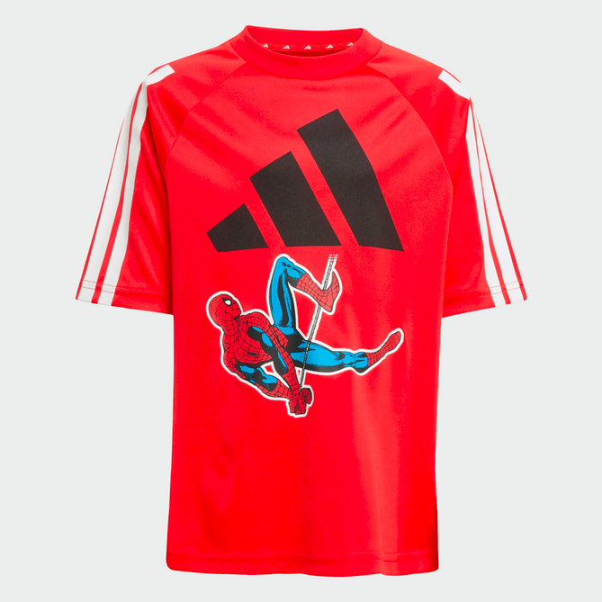 T-shirt Unisex Adidas Marvel Spider-Man - Rosso