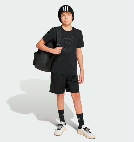 T-shirt Unisex Adidas Smileyworld Graphics Tee - Nero