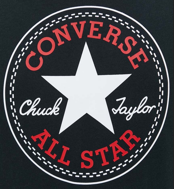 T-shirt Unisex Converse Go-To All Star - Nero