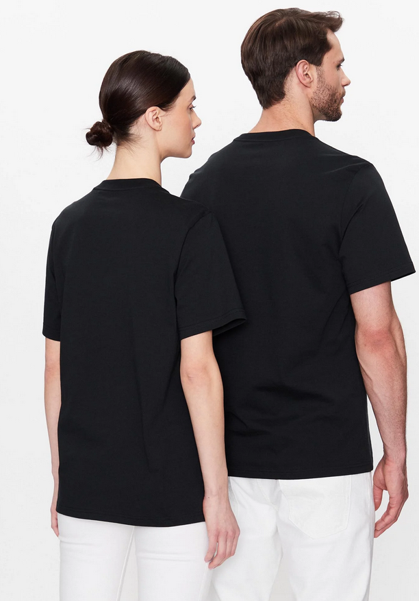 T-shirt Unisex Converse Go-To Embroidered Star Chevron Standard Fit - Nero
