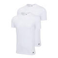 T-shirt uomo Adidas Active Flex Cotton Crew Neck 2pk - Bianco