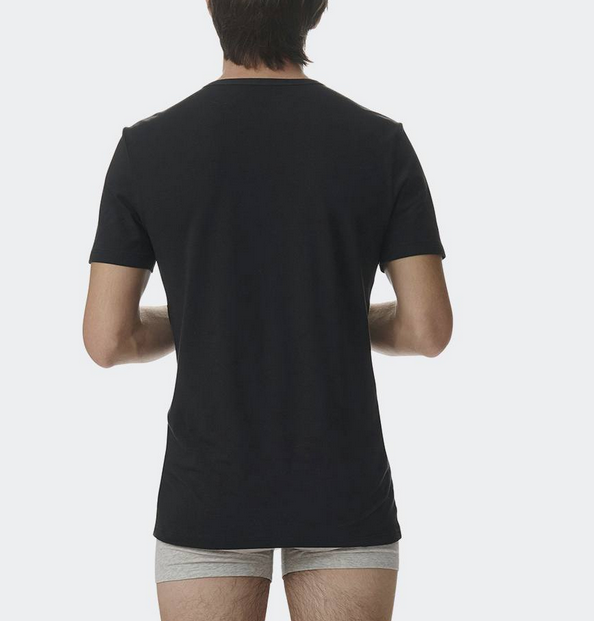 T-shirt uomo Adidas Active Flex Cotton Crew Neck 2pk - Nero