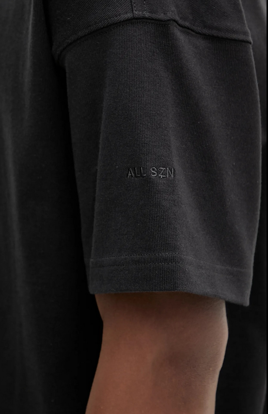 T-shirt Uomo Adidas ALL SZN Embroidered Graphics Tee - Nero