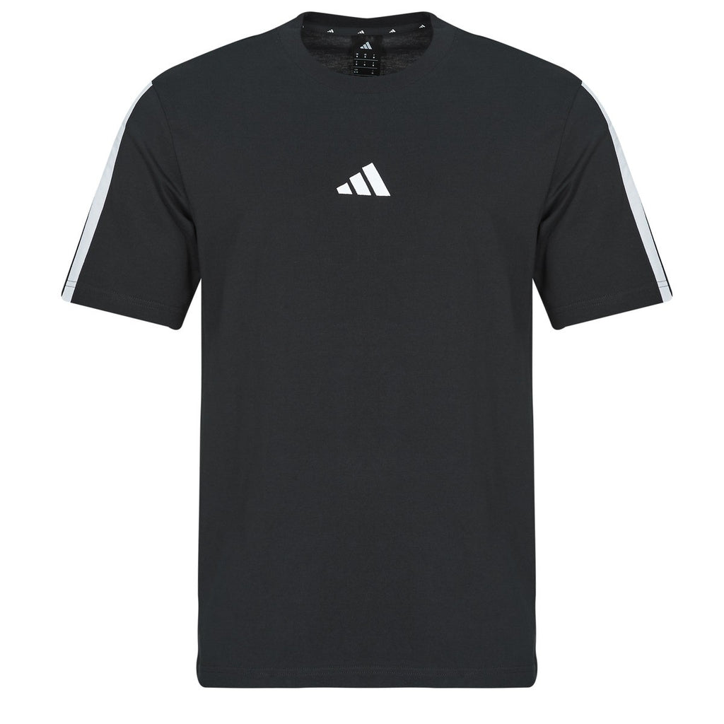T-shirt uomo Adidas Essentials 3-Stripes - Nero