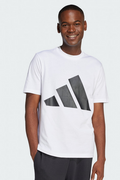 T-shirt Uomo Adidas Essentials Big Logo - Bianco