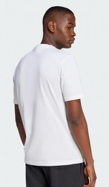 T-shirt Uomo Adidas Essentials Big Logo - Bianco