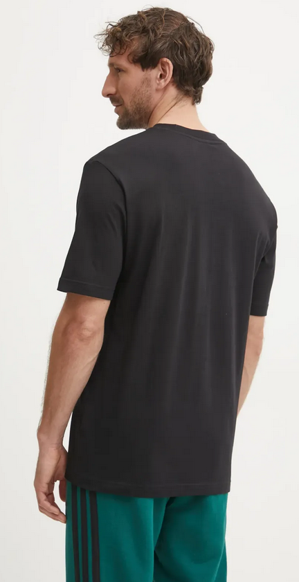 T-shirt Uomo Adidas Essentials Big Logo - Nero