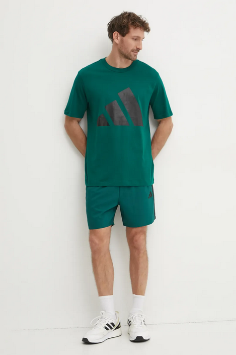 T-shirt Uomo Adidas Essentials Big Logo - Verde