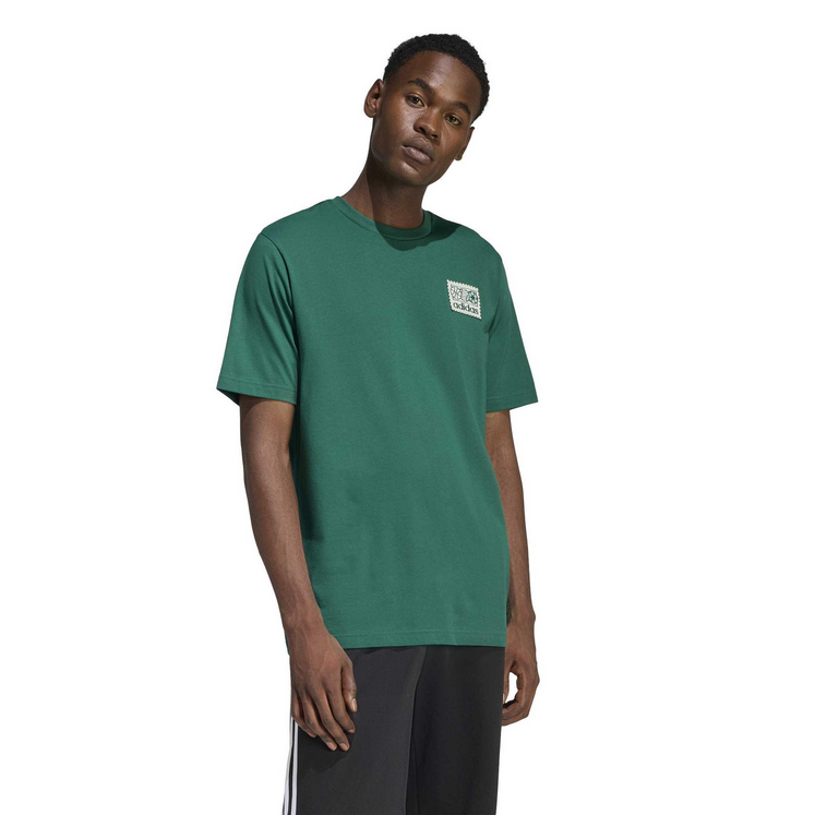 T-shirt uomo ADIDAS Memories Of Sport Patch - VERDE