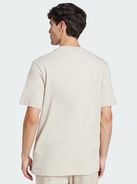 T-shirt uomo Adidas Essentials Small Logo - BEIGE