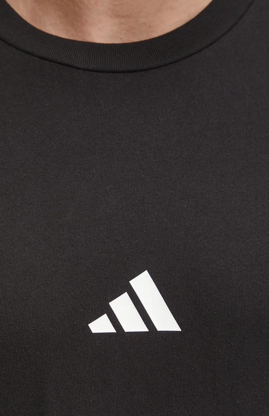 T-shirt Uomo Adidas Future Icons 3-Stripes Tee - Nero