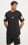 T-shirt Uomo Adidas Future Icons 3-Stripes Tee - Nero
