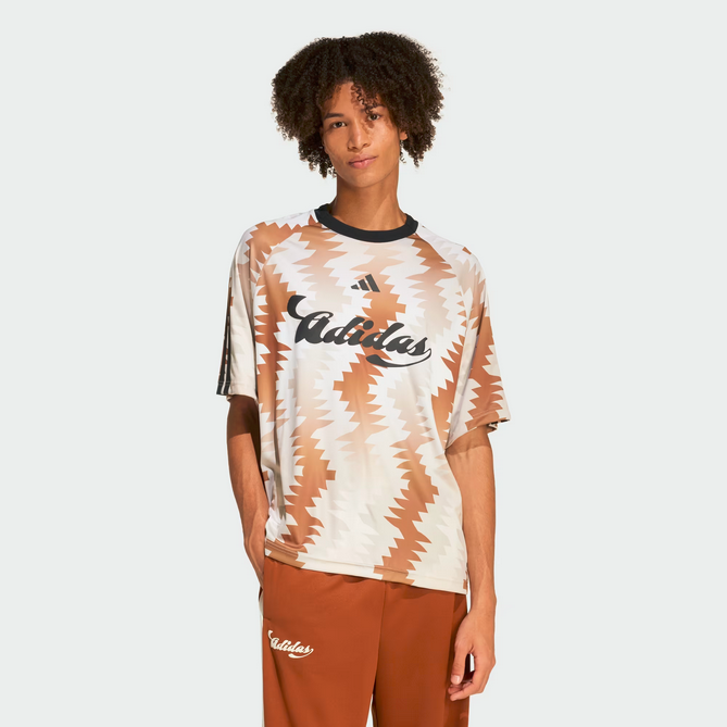 T-shirt uomo Adidas HOUSE OF TIRO- BEIGE