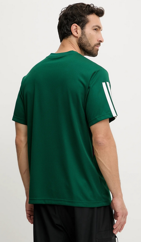 T-shirt Uomo Adidas House of Tiro Colorblock Tee - Verde