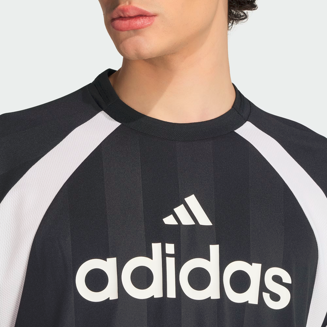 T-shirt uomo Adidas HOUSE OF TIRO- NERO