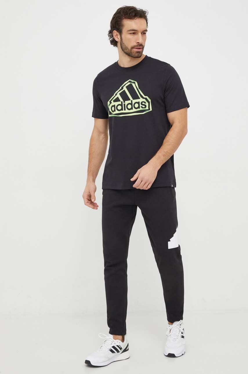 T-shirt Uomo Adidas Logo - Nero